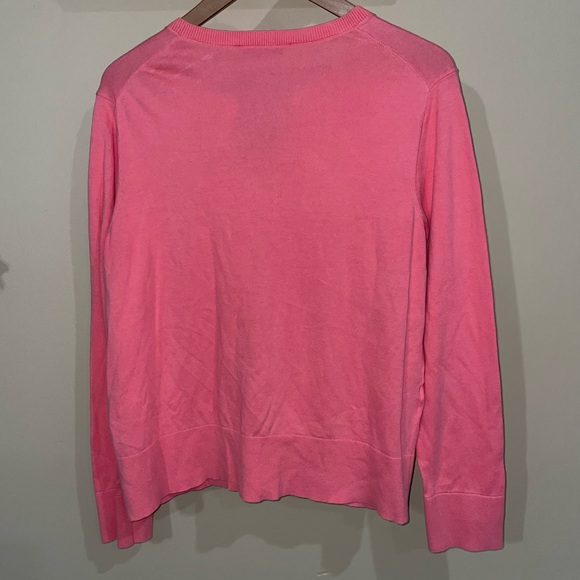 100% Cotton Pink Loft button down cardigan - Picture 5 of 5